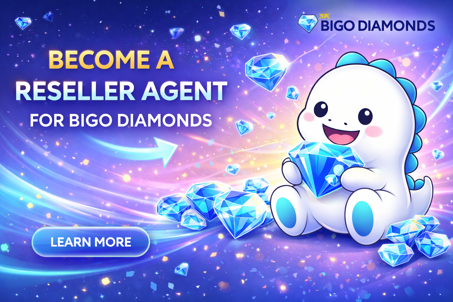 Open Agent Reseller Partner Top up Bigo